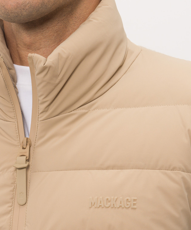 Mackage Бежева комбінована куртка HANEY-CITY HANEYCITYZZ зображення 5