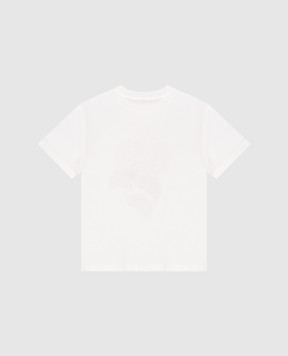 Dolce&Gabbana Дитяча біла футболка в принт L5JTNKG7P1G26