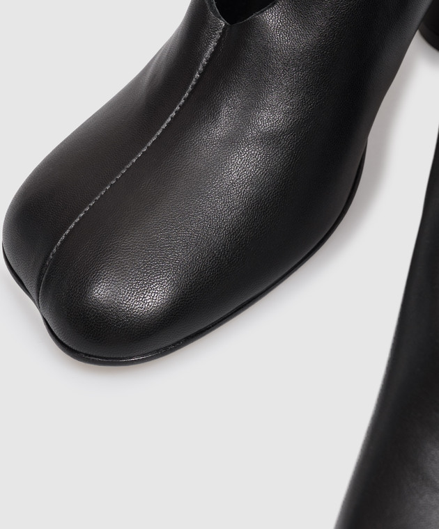 Maison Margiela MM6 Чорні шкіряні туфлі S59WL0107P7557 зображення 5