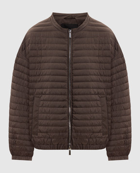 MooRER Коричнева пухова куртка ELVIRA ELVIRAS3