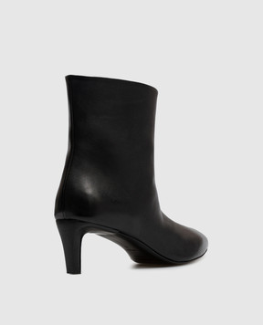 Officine Creative Чорні шкіряні ботильйони SUZY SUZY002