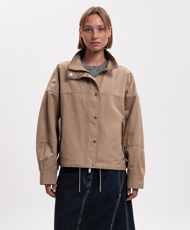 3.1 Phillip Lim Бежева куртка P26160941UCV зображення 3