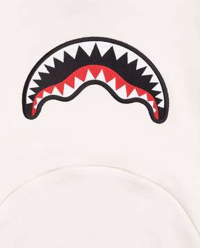 Sprayground Детский свитшот Bear In The Pocket цвета айвори SPY1390E