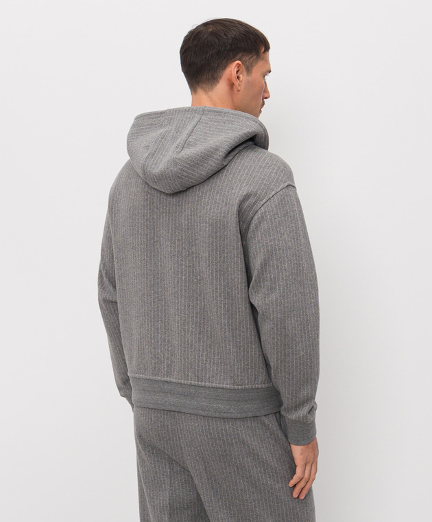 Mackage Сіра спортивна куртка MATEA-K в смужку MATEAK зображення 4