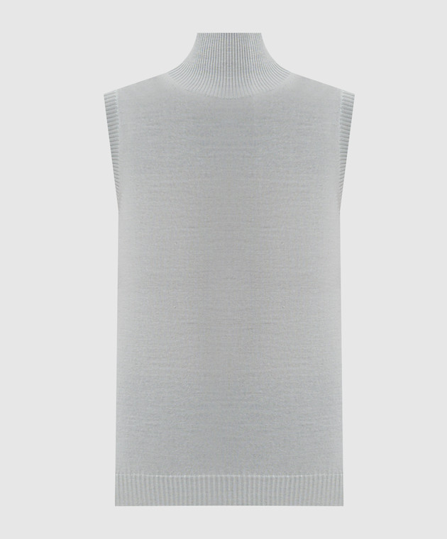 Max Mara Sportmax Зеленый топ ESCHIMO из шерсти SPXESCHIMO