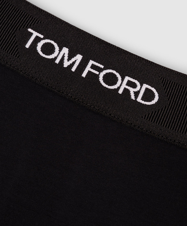 Tom Ford Чорні трусики з високою посадкою KNJ008JEX011 зображення 3