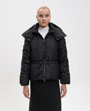 Moncler Черная пуховая куртка Louviere K20931A00220597VT