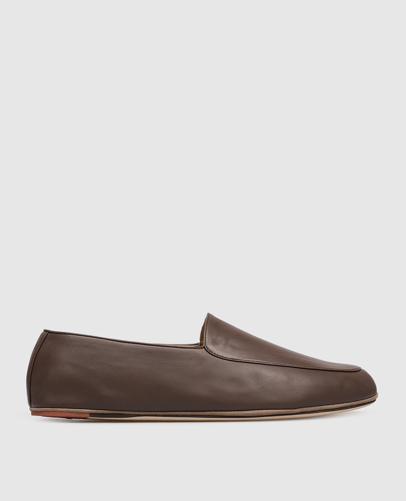 

Коричневые кожаные мокасины Anton, Коричневый, Мокасины