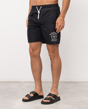 Stefano Ricci Чорний шорти для плавання M6B6200040DFC001