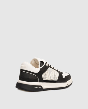 AMIRI Черные кожаные кроссовки Classic Low с логотипом AMFOSR1123
