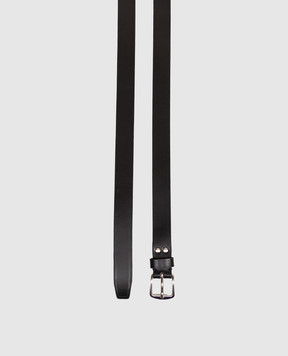 Ann Demeulemeester Черный кожаный пояс Willow B0012597LT128