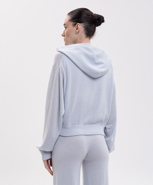 Allude Блакитна спортивна куртка з вовни та кашеміру 26517700 зображення 4