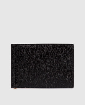 Thom Browne Чорне шкіряне портмоне MAW025L00198