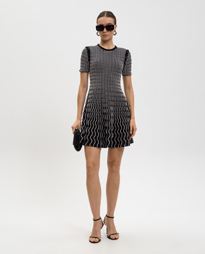 Simkhai Черное платье Baylor в узор 5251212K