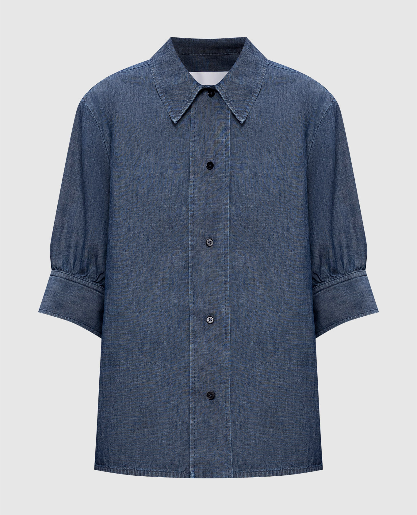 Синя джинсова сорочка