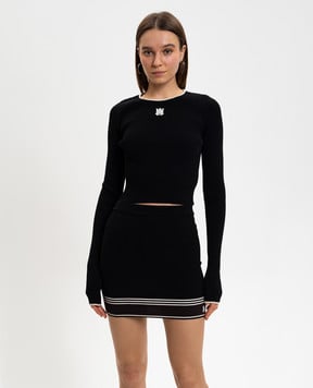 AMIRI Черный джемпер в рубчик AWTOKN1002