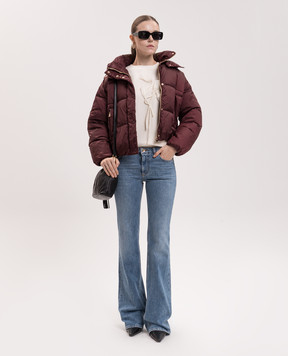 Twinset Бордова куртка 262TT2380