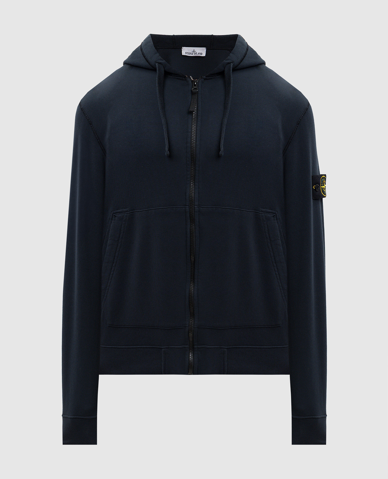 Синяя спортивная куртка с логотипом патча