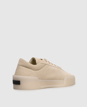 Fear of God Бежеві замшеві кросівки з логотипом FG25FW80101SUE