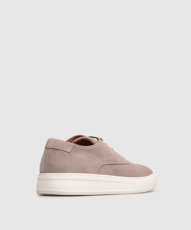 Florentino Бежеві замшеві дербі 126276610105 зображення 3