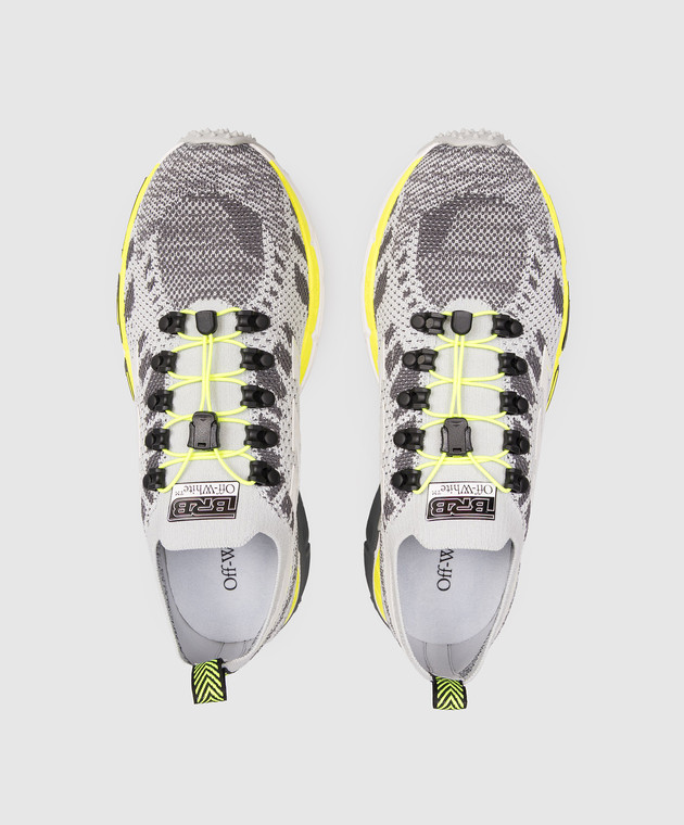 Off-White Сірі кросівки Be Right Back OMIA2AOS26FAB001 зображення 4