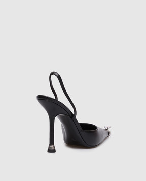 Alexander Wang Чорні шкіряні слінгбеки AKILITA 30326P006