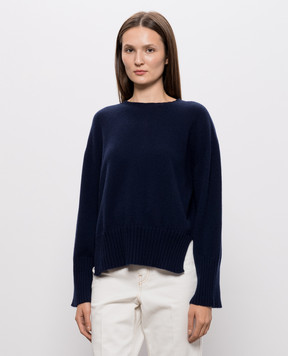 Twinset Синий свитер из кашемира 262TT3392