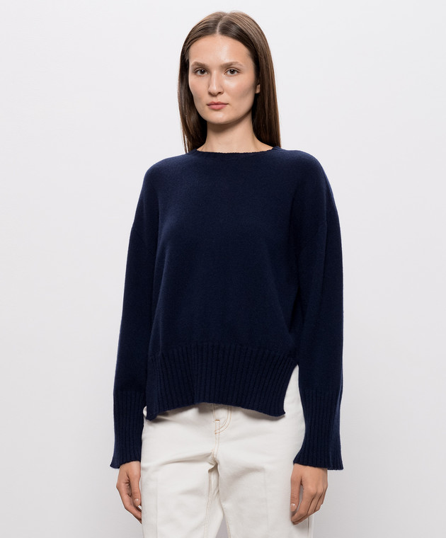 Twinset Синій светр з кашеміру 262TT3392 зображення 3