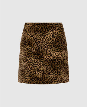 Max Mara Weekend Юбка WKDDISCO в анималистичный принт WKDDISCO