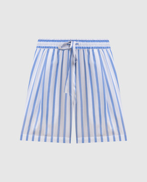 Dolce&Gabbana Белые шорты в полоску FTDJHTFR52W