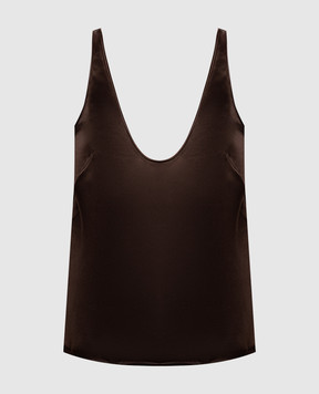 Tom Ford Коричневий топ із шовку TS2179FAX1868