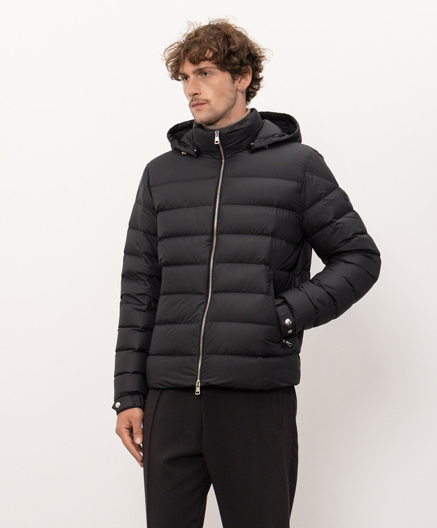 Moncler Черная пуховая куртка Arneb L20911A00114549SK изображение 3