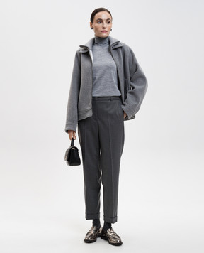 Peserico Сірий гольф з вовни S99427F1809770