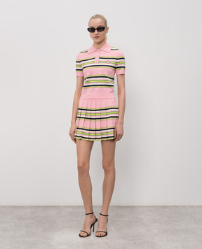 Casablanca Розовое поло в полоску WSS26KW127901