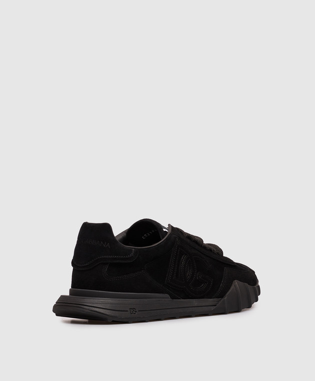 Dolce&Gabbana Черные замшевые кроссовки Dg Athletic CS2384A0836 изображение 3