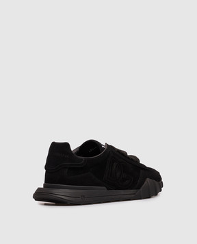 Dolce&Gabbana Чорні замшеві кросівки Dg Athletic CS2384A0836
