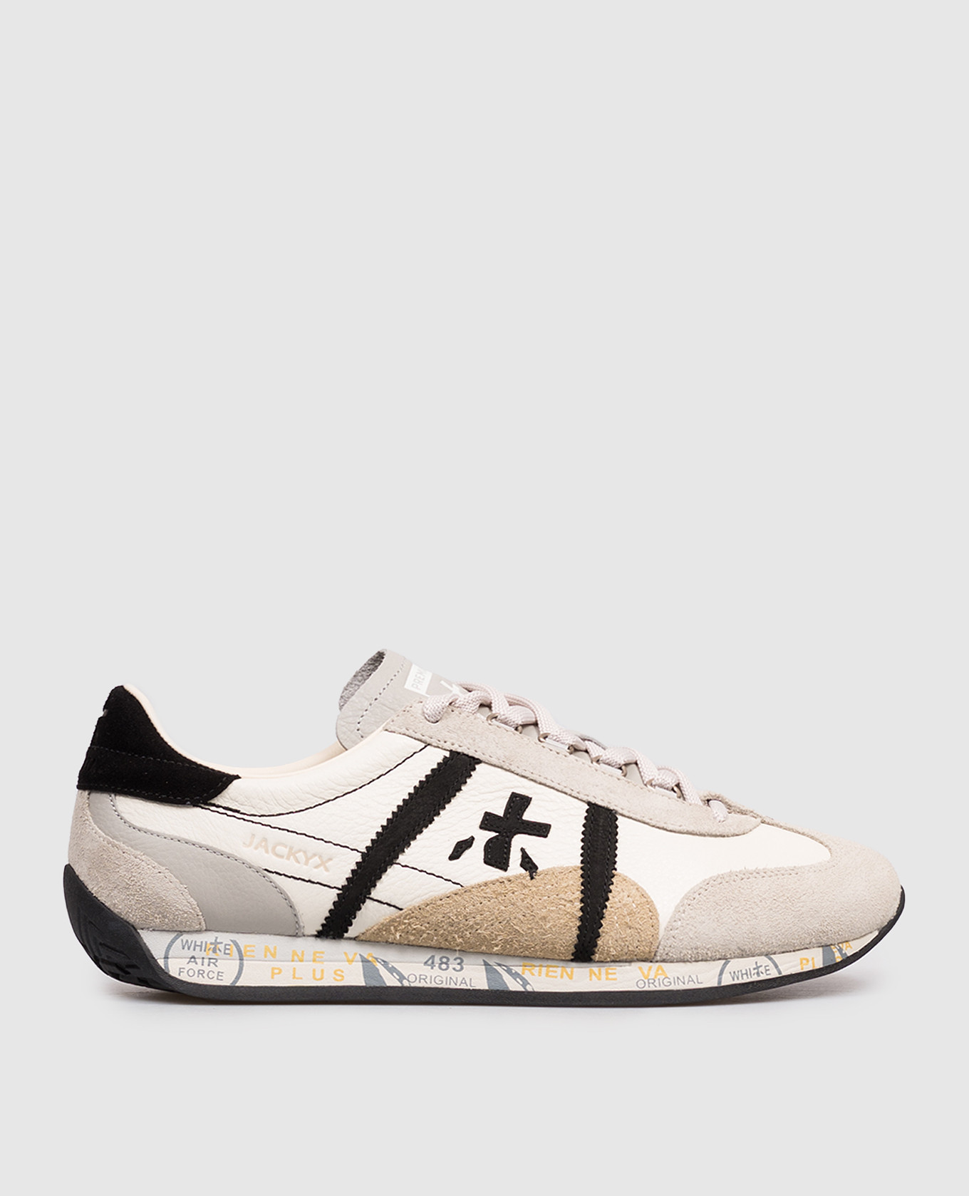 

Белые кожаные кроссовки Jackyx, Белый, Кроссовки