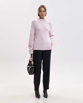 Jil Sander Розовый свитер из шерсти и кашемира J02GP0277J14860