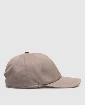 ISAIA Сіра кепка з вишивкою емблеми BRT01421080