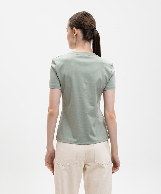Max Mara Зеленая футболка MADIA MXPMADIA изображение 4
