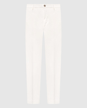 Peserico Штани кольору айворі з бавовни R5472502448