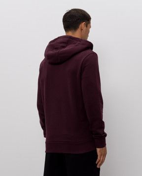 Moncler Бордова спортивна куртка з монограмою логотипа L20918G0000289AUJ