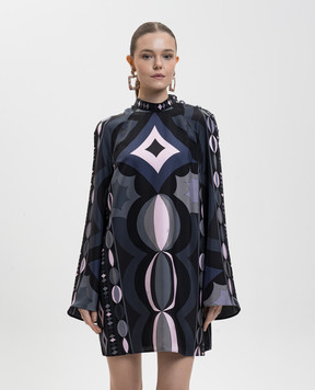 PUCCI Сукня міні із шовку в принт 5URG205U881