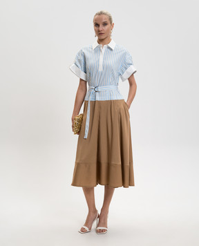 Simkhai Сукня сорочка в смужку з поясом 1261244SS