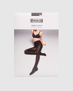 Wolford Сині колготи Opaque 70 den 18535