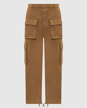 Rhude Коричневые брюки-карго RHFW26PA01321