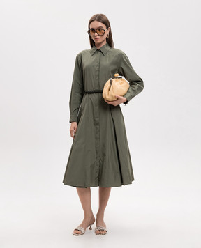 Max Mara Зелена сукня-сорочка MSTAFFETTO MSTAFFETTO