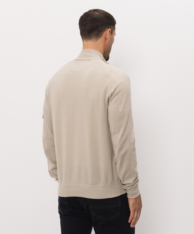 Stone Island Джемпер кольору хакі з вовною L2S155100008S00A1 зображення 4