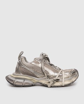 Balenciaga Серые кроссовки 3xl с логотипом 734731W3XL4