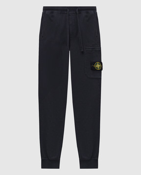 Stone Island Черные джогеры с логотипом L1S156200021S0051